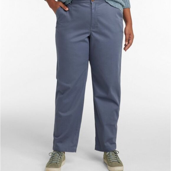 L.L. Bean Pants - LL Bean 20W Women's Comfort Stretch Mid-Rise Straight Gray Pants NWOT